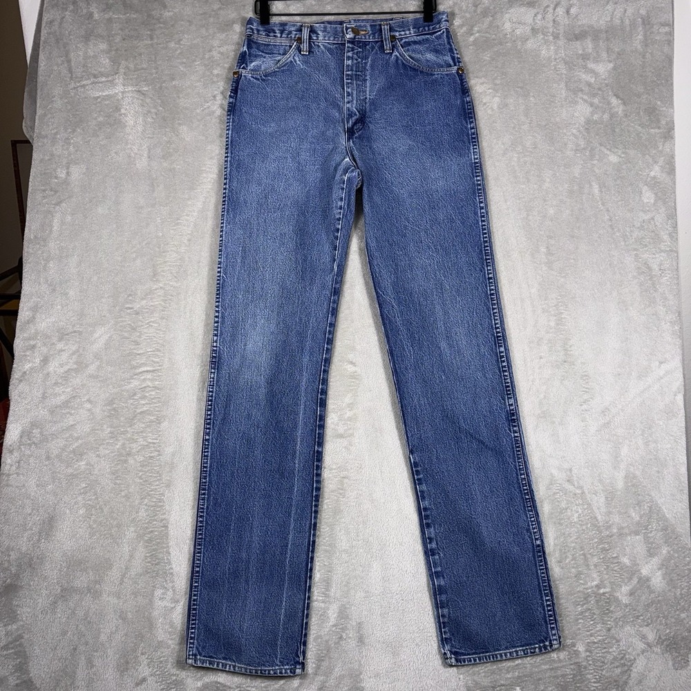 Vintage Wrangler Cowboy Cut Jeans Mens 31x36 (Tag 33x38) 13MWZ Made In USA Rodeo